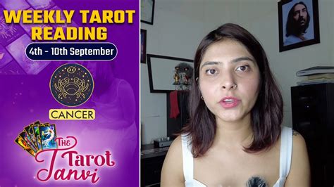 Weekly Tarot Reading Cancer 4th 11th September 2022 Oneindia News