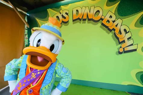 Meet Donald Duck at Disney's Animal Kingdom