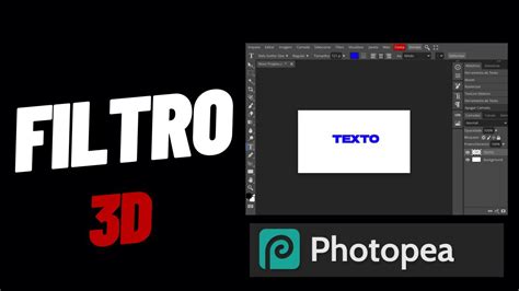 Criar O Efeito De Filtro 3D No Photopea YouTube