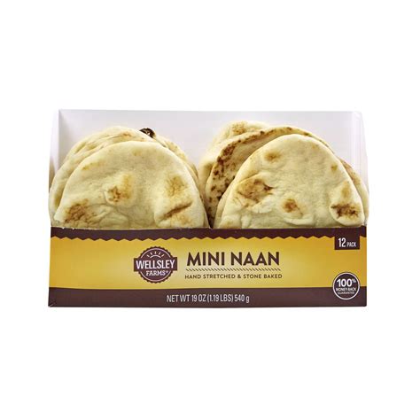 Wellsley Farms Mini Naan 12 Ct Bjs Wholesale Club