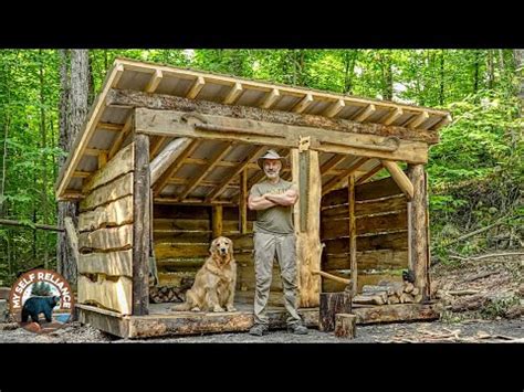 Building A Firewood Storage Shed Making Lumber With My Bandsaw Mill