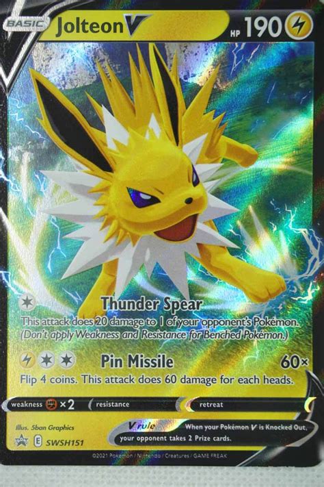 Jolteon V SWSH151 Pocket Monster