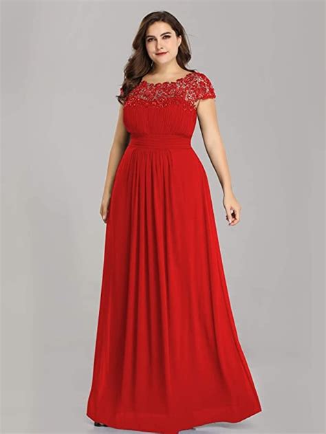 Ever Pretty Lace Cap Sleeve Long Formal Evening Party Maxi Dress Shop