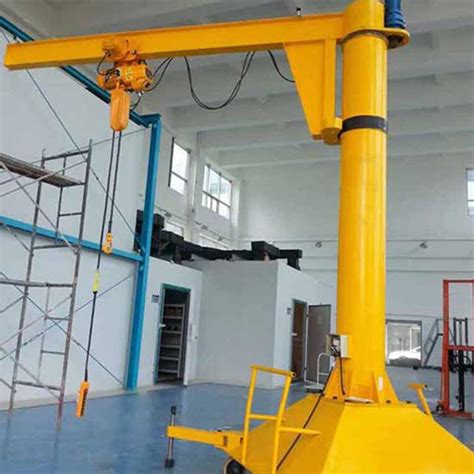 Portable Jib Crane Jib Crane With Movable And Mobile Roller Design