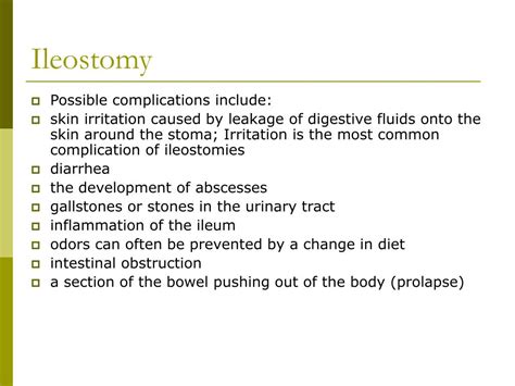 Ppt Bowel Diversion Ostomies Powerpoint Presentation Free Download