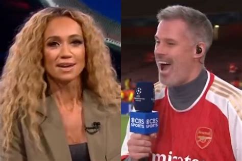 Kate Abdo Issues Classy Response To Awkward Jamie Carragher Remarks