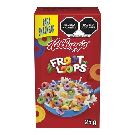 Cereal Kellogg S Froot Loops Sabor A Frutas 25 G Walmart