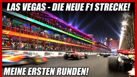 Mein 1 Rennen Auf Der Neuen F1 Strecke In Las Vegas YouTube