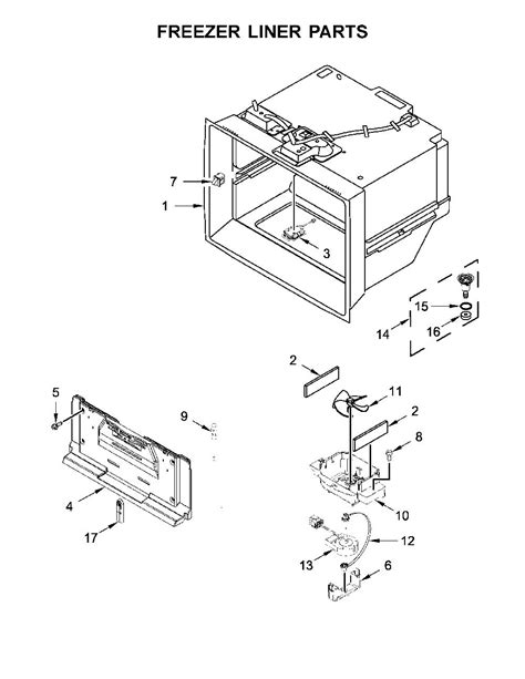 KitchenAid KRMF706EBS01 Replacement Parts (OEM)