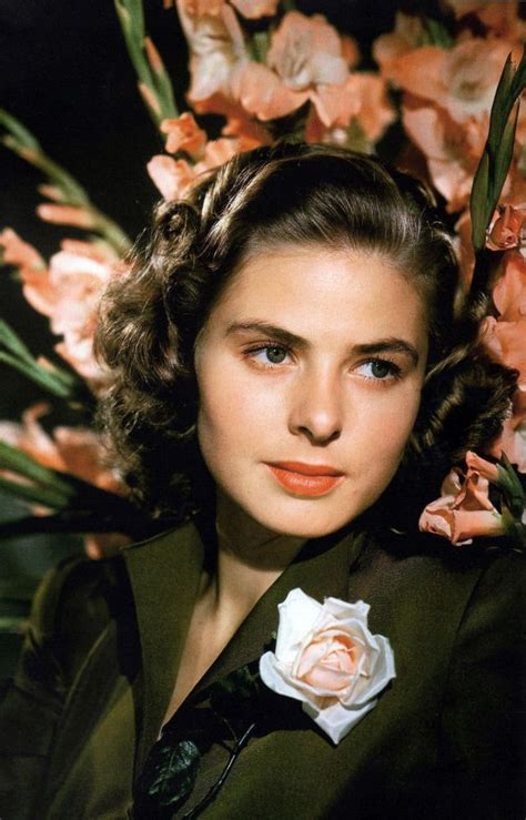 57 Glamorous Color Photos Of Ingrid Bergman From Between The 1930s And