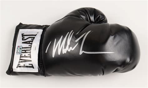 Mike Tyson Signed Everlast Boxing Glove Jsa Tyson Pristine Auction