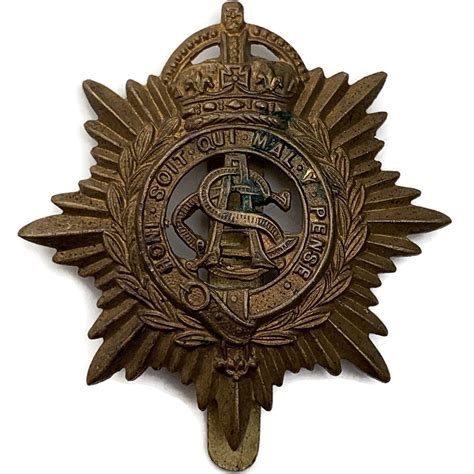 Ww1 Army Service Corps Asc Cap Badge