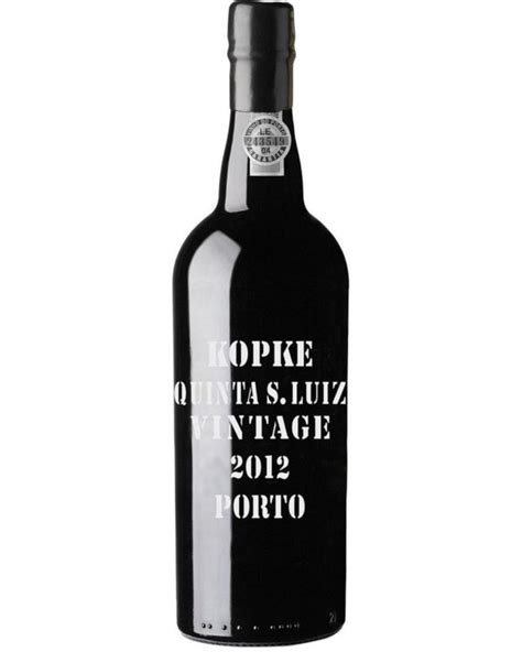 KOPKE Quinta S Luis Vintage 2012 PORTO Vinoteca Tucho