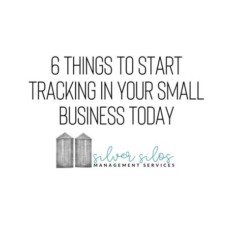 6 Things To Start Tracking In Your Small Business Today Small