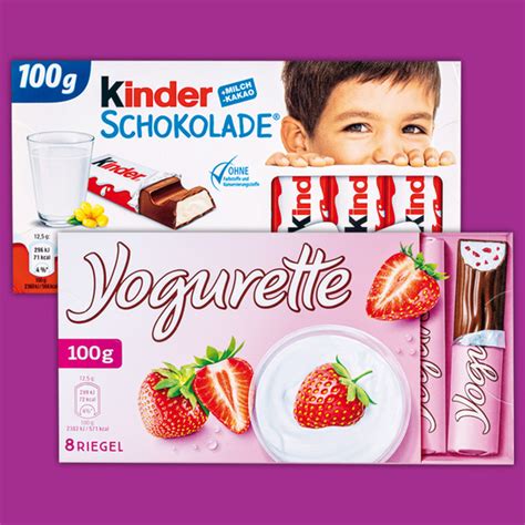 Ferrero Kinder Schokolade Yogurette Von Norma Ansehen