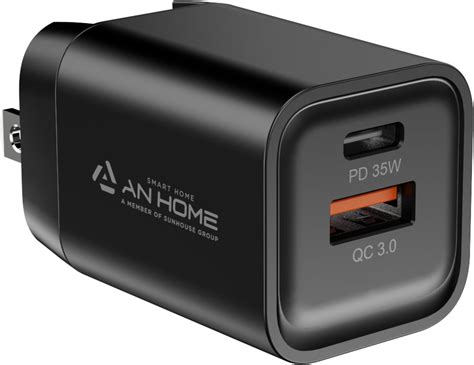 Amazon Anhome W Usb C Gan Fast Wall Charger Block Ports