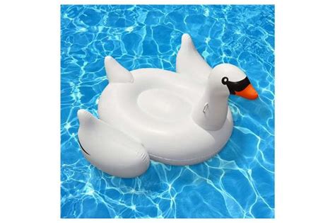 Swimline Giant Inflatable Swan Toy 90621 Swan Float Swan Pool Float Giant Inflatable Swan