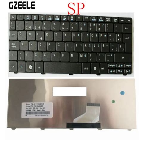 Spanish Keyboard For Acer Aspire One D D Aod D D