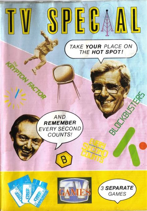 TV Special 1991 ZX Spectrum Box Cover Art MobyGames