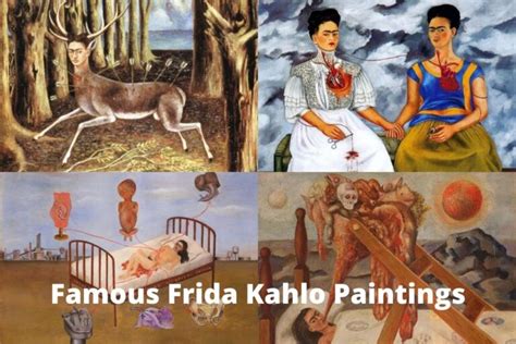 10 Most Famous Frida Kahlo Paintings Artst