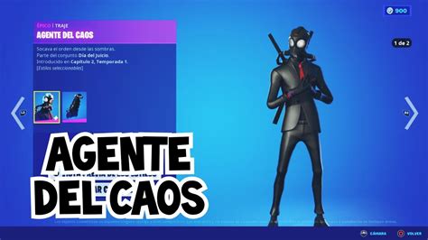 Agente Del Caos En La Nueva Tienda Fortnite Hoy Youtube