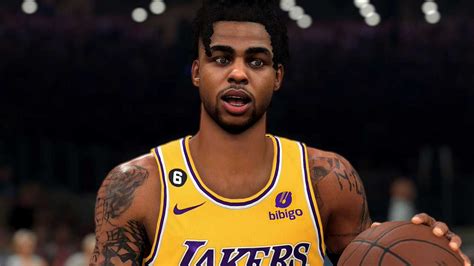 NBA 2K23 Community On Twitter NBA2K23 DANGELO RUSSELL CYBERFACE