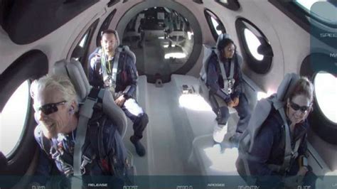 Richard Branson became the first person to ride into space aboard - The Mirror Time