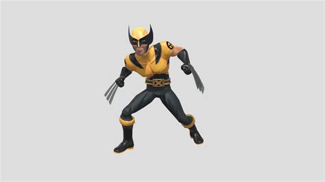 Wolverine - X-Men: The New Animated Series - 3D model by SamAlbro ...