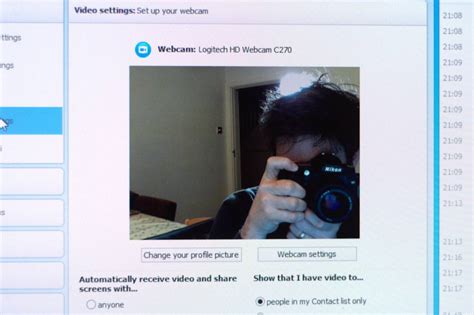 Setup logitech c270 webcam - sanystamp