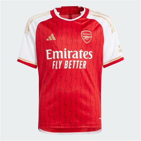 Kids Clothing Arsenal 2324 Home Jersey Red Adidas Saudi Arabia