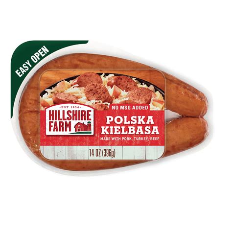 Hillshire Farm Polska Kielbasa Smoked Sausage 14 Oz Walmart