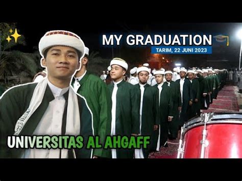 AKHIRNYA LULUS KULIAH MOMENT WISUDA DI UNIVERSITAS AL AHGAFF KOTA