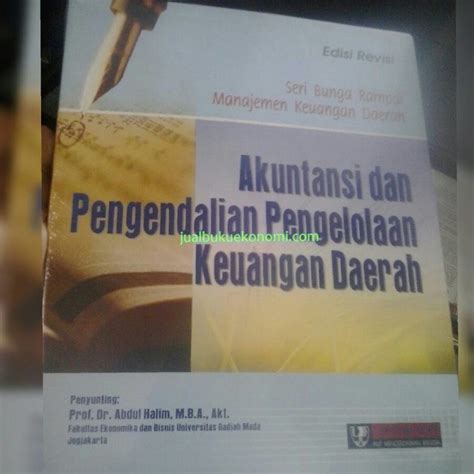 Jual Buku Akuntansi Dan Pengendalian Keuangan Daerah Abdul Halim