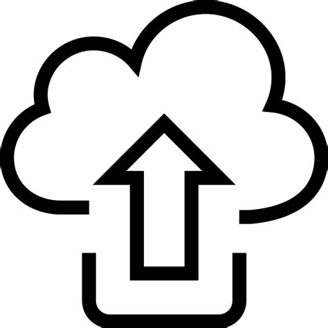 Cloud Computing Upload Vector Svg Icon Svg Repo