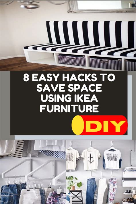 8 Awesome Hacks That Transform Ikea Furniture Into Space Saving