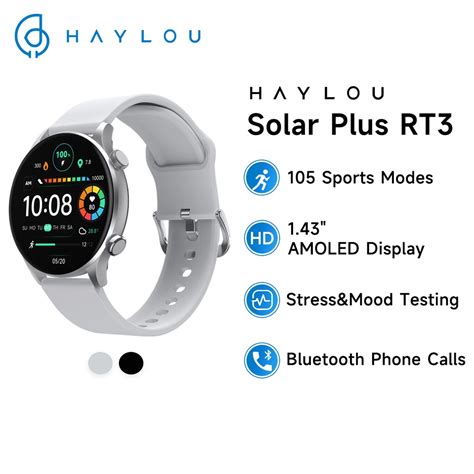 Jual Haylou Solar Plus Rt Smartwatch Amoled Aod Ip Sp