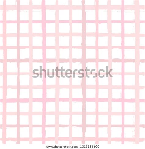 Hand Drawn Striped Pattern Pink Girly Stock Vector (Royalty Free ...