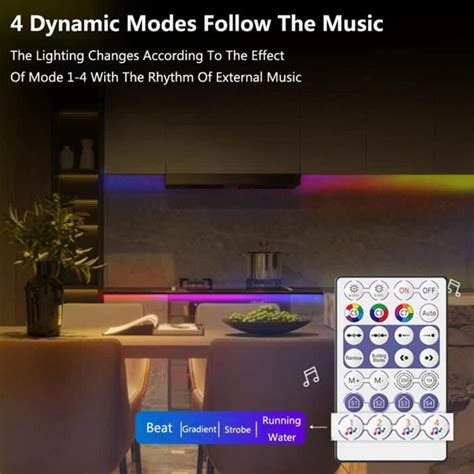 Ws B Contr Leur Bluetooth Musique App Control Pour Bandes Led Pixel