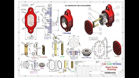 Gear Pump In Solidworks Part1 Artofit