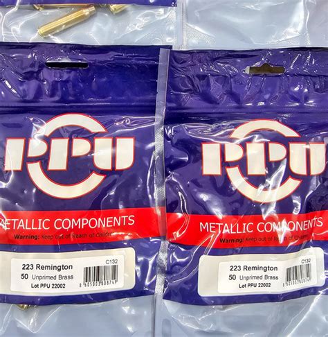 Ppu Unprimed Rifle Brass Hall S O Reilly S Firearms Online