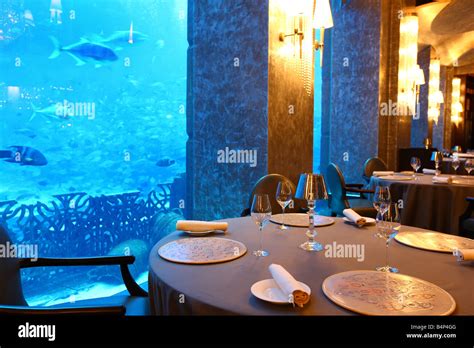 Dubai Hotel Underwater Restaurant