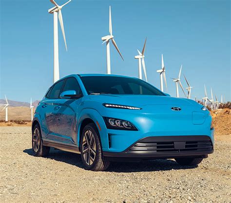 2023 Hyundai Kona EV Electric Cars Near Cambridge MA