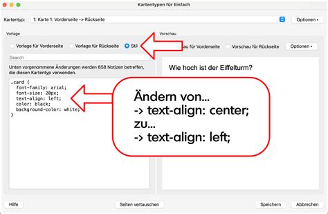 Anki Text Linksb Ndig Ausrichten So Geht S Technik Hauptstadt