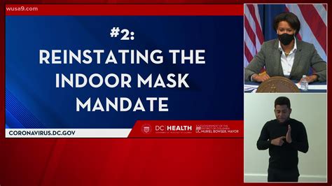 Dc Mayor Muriel Bowser Announces Return Of Mask Mandate