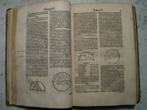 The Almagest by Claudius Ptolemy 1551