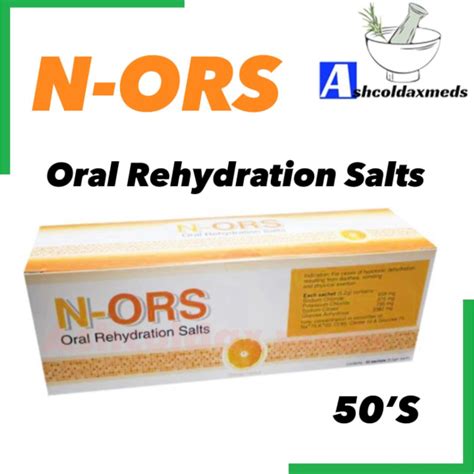 N Ors Oral Rehydration Salts Orange Flavour S Box Exp