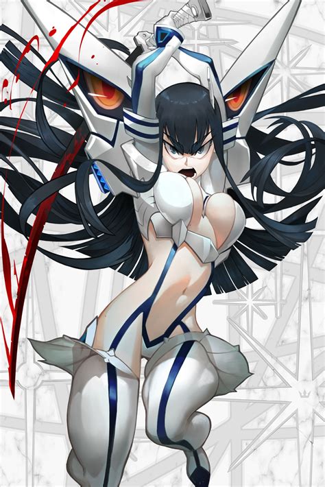 Kiryuuin Satsuki And Junketsu Kill La Kill Drawn By Nikusenpai Danbooru