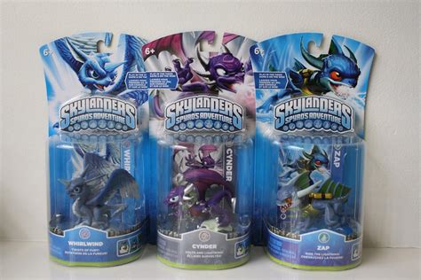 Skylanders Spyros Adventure Zap Cynder And Whirlwind