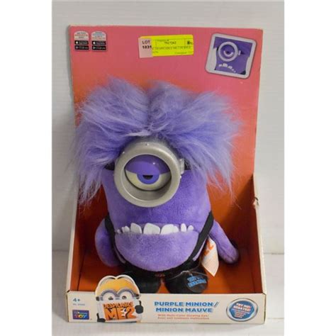 NEW, DESPICABLE ME 2 PURPLE MINION