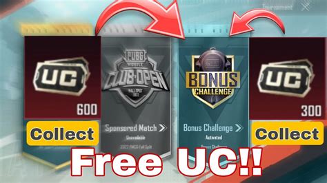 How To Get Free Uc From Bonus Challenge In Pubg Mobile Free Uc Pubg